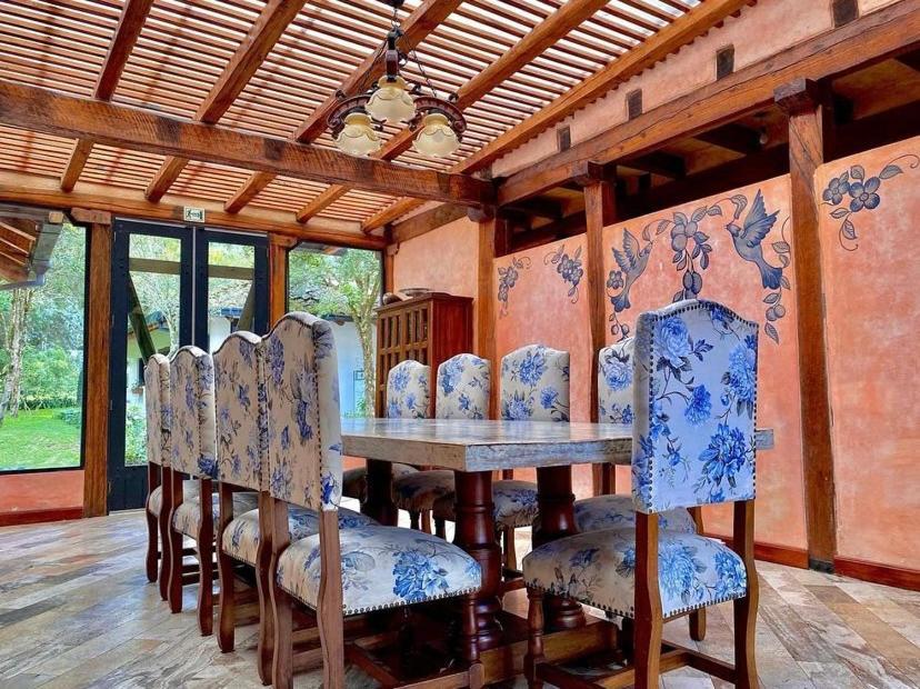 مبيت وإفطار اوتابالو Hacienda San Juan De La Vega المظهر الخارجي الصورة